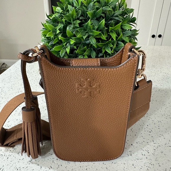 Tory Burch Tan Leather Crossbody Bag - Picture 2 of 4